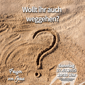 Wollt ihr auch weggehen?